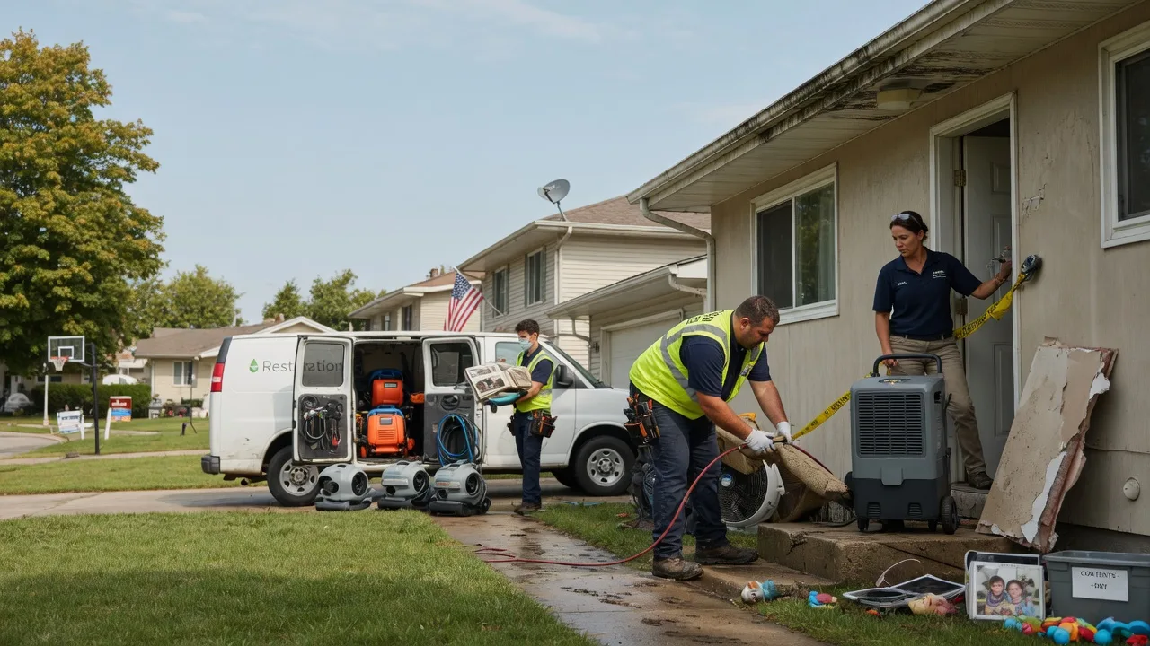 Water Damage Restoration in Butler, OH near me